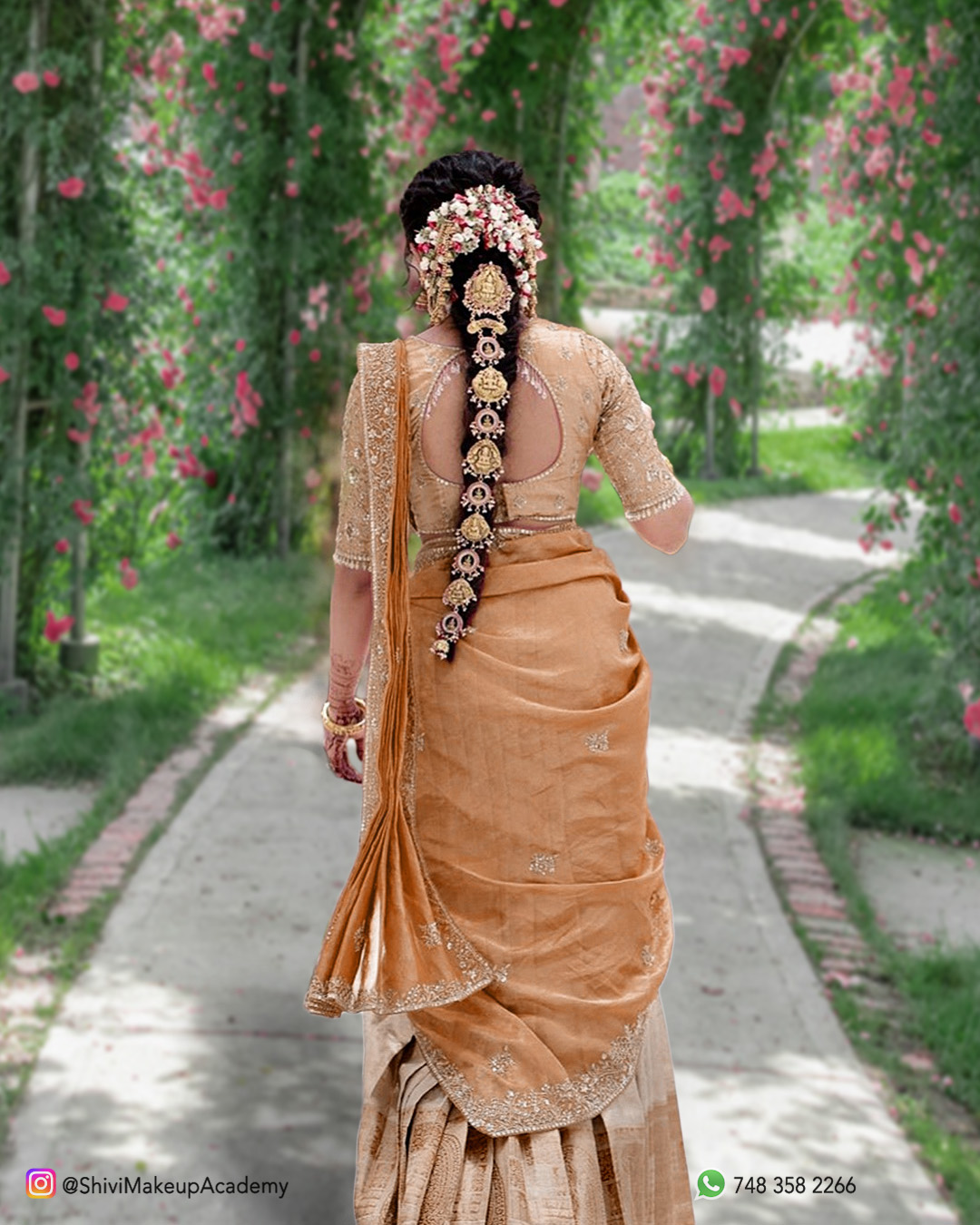 Engagement Makeup — HD base, traditional styling